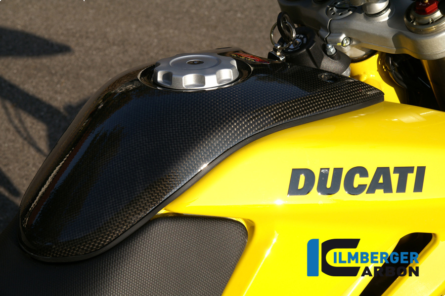 Tankabdeckung Carbon für Ducati Hypermotard 1100 Einzelstücke Einzelstücke Ducati – Bild 3