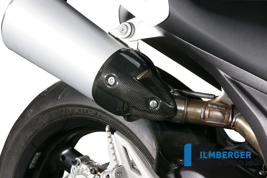 Auspuffhitzeschutz rechts Carbon DUCATI Monster 1100 S (2008-2014) – Bild 2