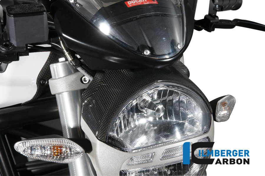Lampenabdeckung Carbon DUCATI Monster 1100 Evo (08-14) – Bild 3