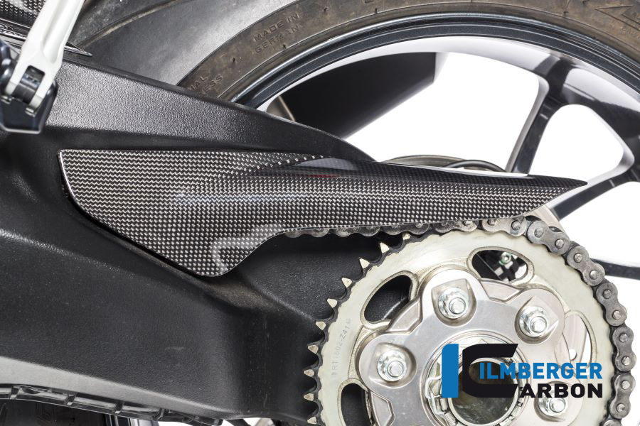 Kettenschutz hinten Carbon glänzende Oberfläche DUCATI Monster 1200 (2014-2016) – Bild 2