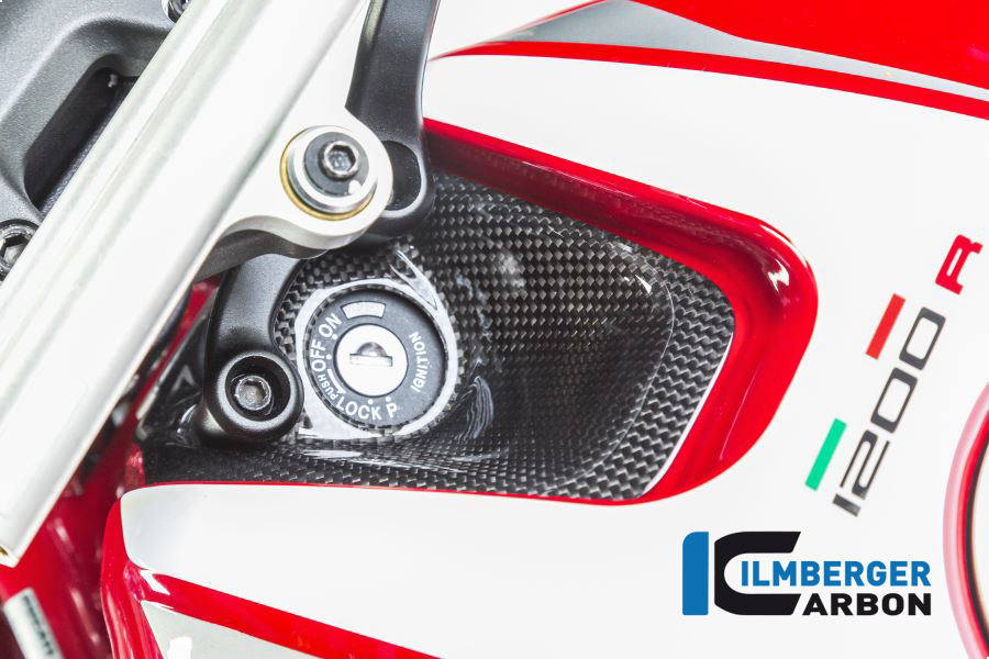 Zündschlossabdeckung Ducati Monster 1200 R glanz DUCATI Monster 1200 R (2016 2021)