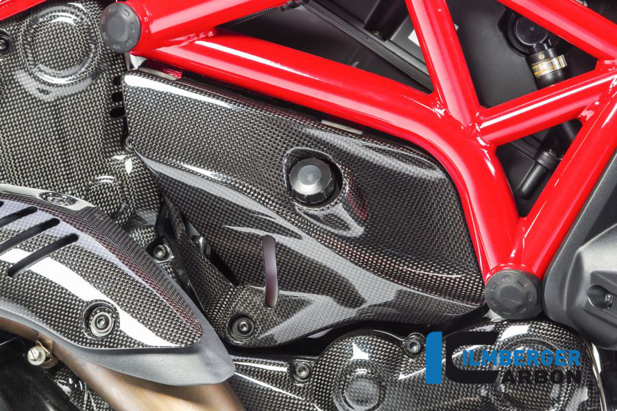 Abdeckung unterm Rahmen rechts glanz DUCATI Monster 1200 (2014-2016)
