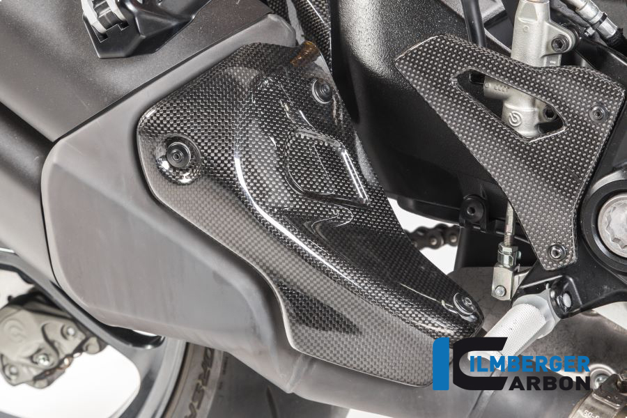 Auspuffhitzeschutz glanz Duc Monster 1200 R DUCATI Monster 1200 R (2016 2021) – Bild 2