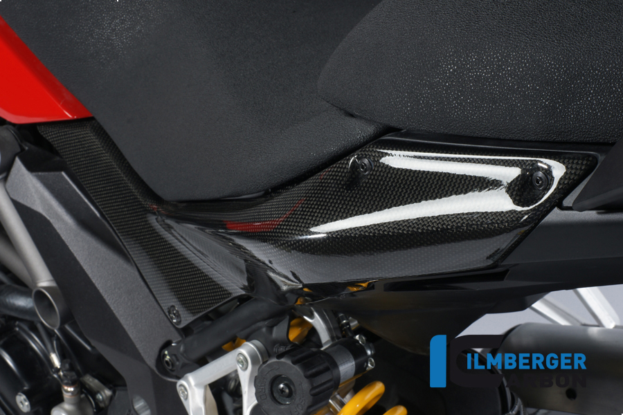 Seitendeckel unterm Sitz links Carbon DUCATI Multistrada 1200 (2010-2012) – Bild 2