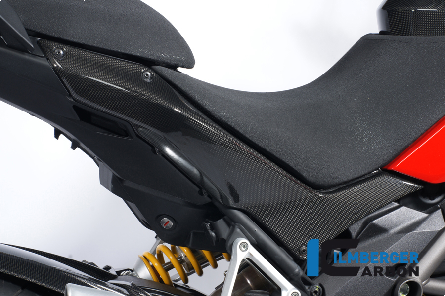 Seitendeckel unterm Sitz rechts Carbon DUCATI Multistrada 1200 (2010-2012) – Bild 4