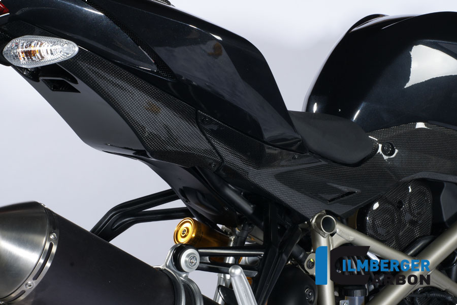 Rahmenheckabdeckung unten Carbon DUCATI Streetfighter 848