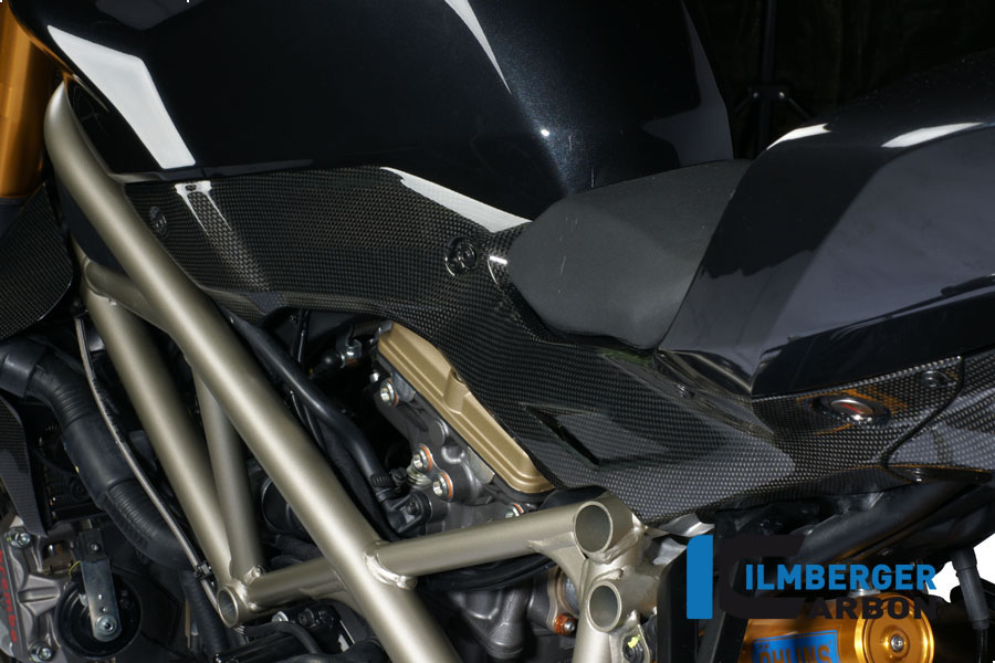 Seitendeckel unterm Sitz links Carbon DUCATI Streetfighter 848 – Bild 4