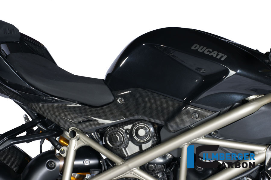 Seitendeckel unterm Sitz rechts Carbon DUCATI Streetfighter 848 – Bild 3
