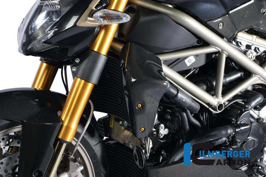 Wasserkühlerabdeckung links Carbon DUCATI Streetfighter 848 – Bild 4
