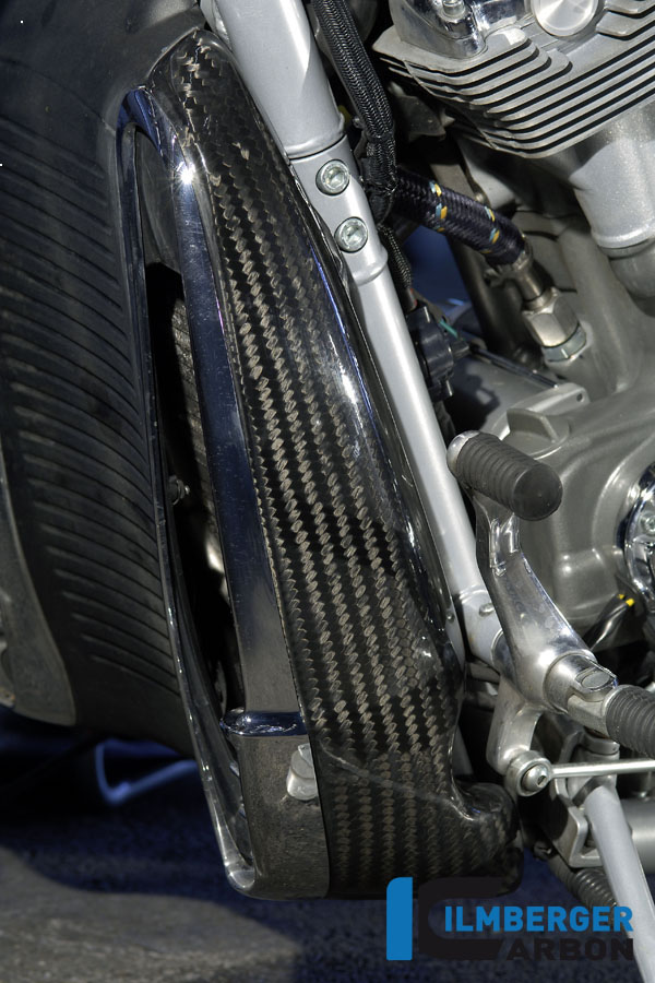Wasserkühlerabdeckung links Carbon für Harley-Davidson V Rod Einzelstücke Einzelstücke Harley Davidson – Bild 3